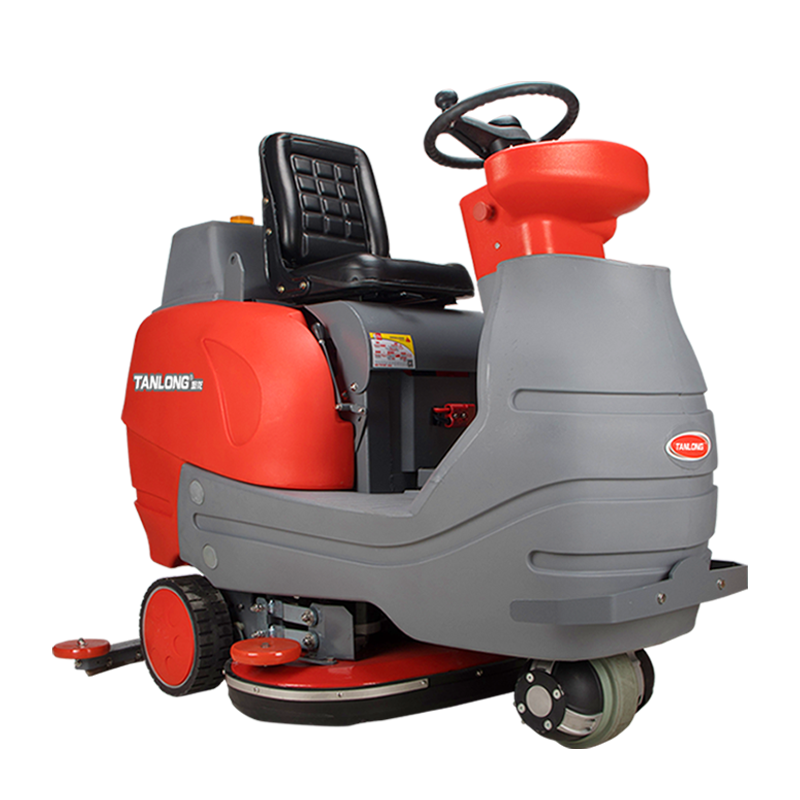 德威莱克电瓶式洗地机dw520a锂电版洗地机手推式车间宾馆物业工厂地面